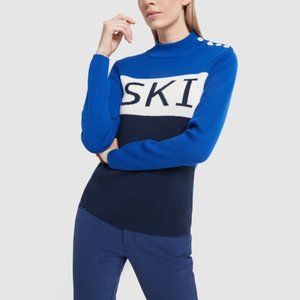 Tory Burch Performance Merino Ski Sweater